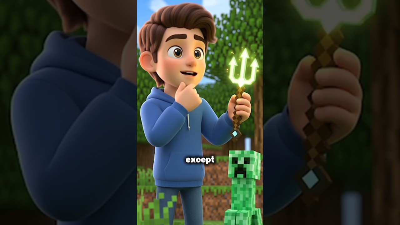 The Trident In Minecraft