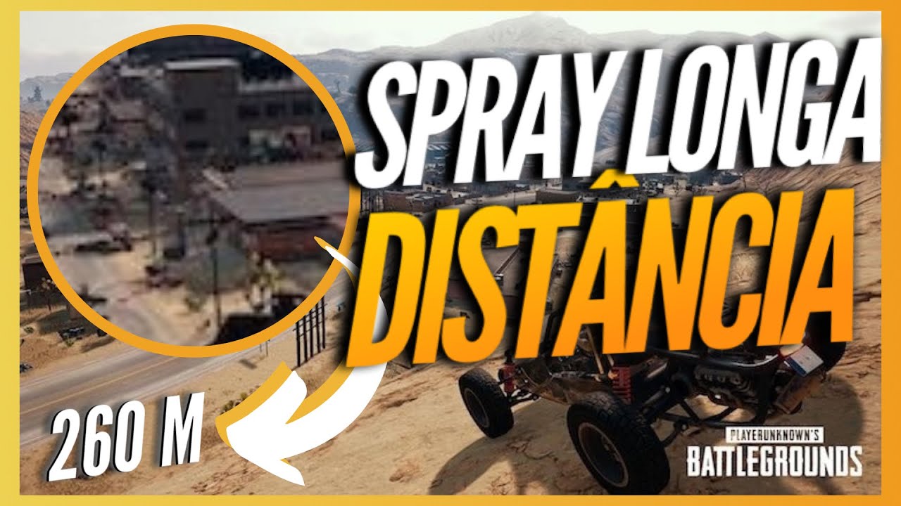 PUBG MOBILE DICAS PARA INICIANTES - DICA DE SPRAY M&Eacute;DIA E LONGA DIST&Acirc;NCIA