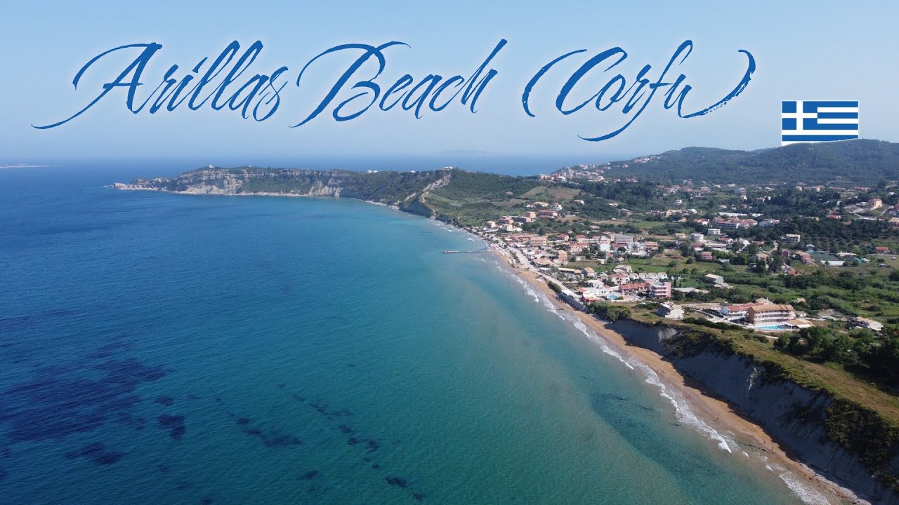 Arillas Beach, June 2023 | Corfu, Greece | Aerial views