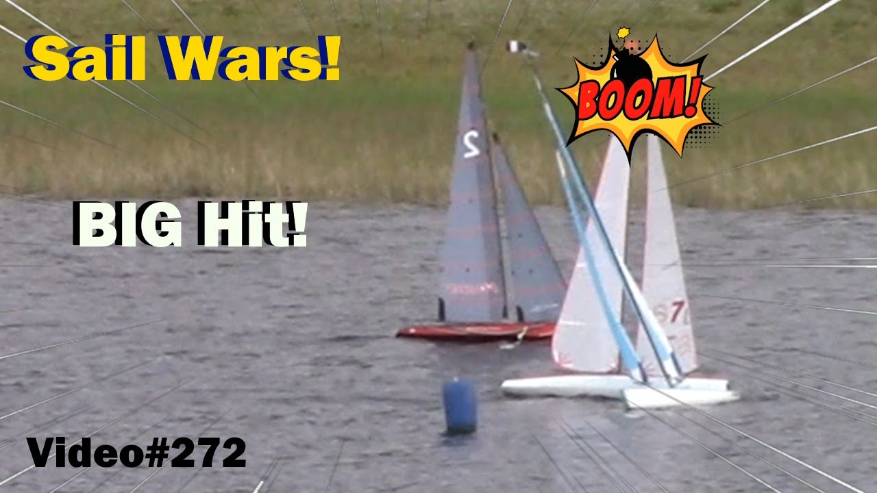 Sail Wars! Focus 2 and 3 vs USOMs Race 3 2023. Video#272. RC Sailboat Racing