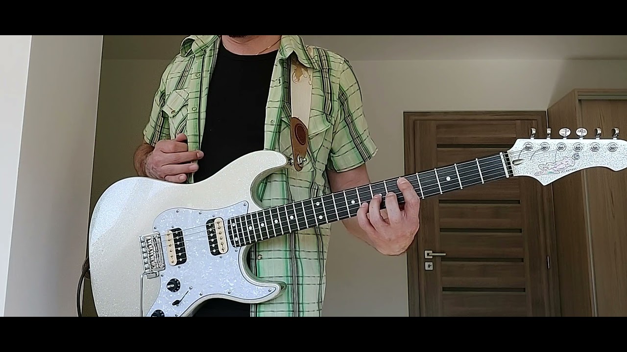 Tonerider rocksong pickups on a Jet JS-500 electric guitar - DIRTY tones demo