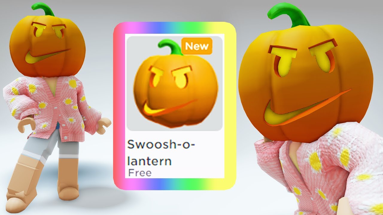 *HURRY* GET THIS FREE SWOOSH-O-LANTERN HEAD BEFORE IT'S GONE 😲😍
