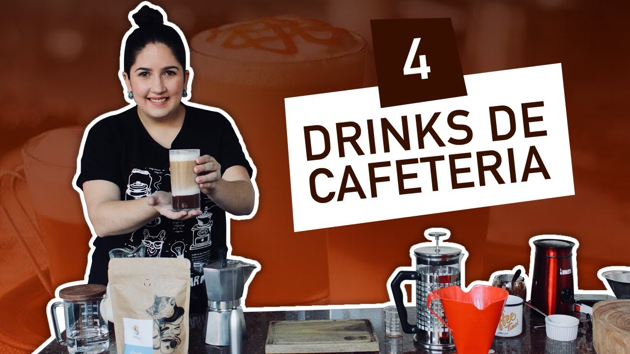4 Receitas de Drinks de Cafeteria para Fazer em Casa