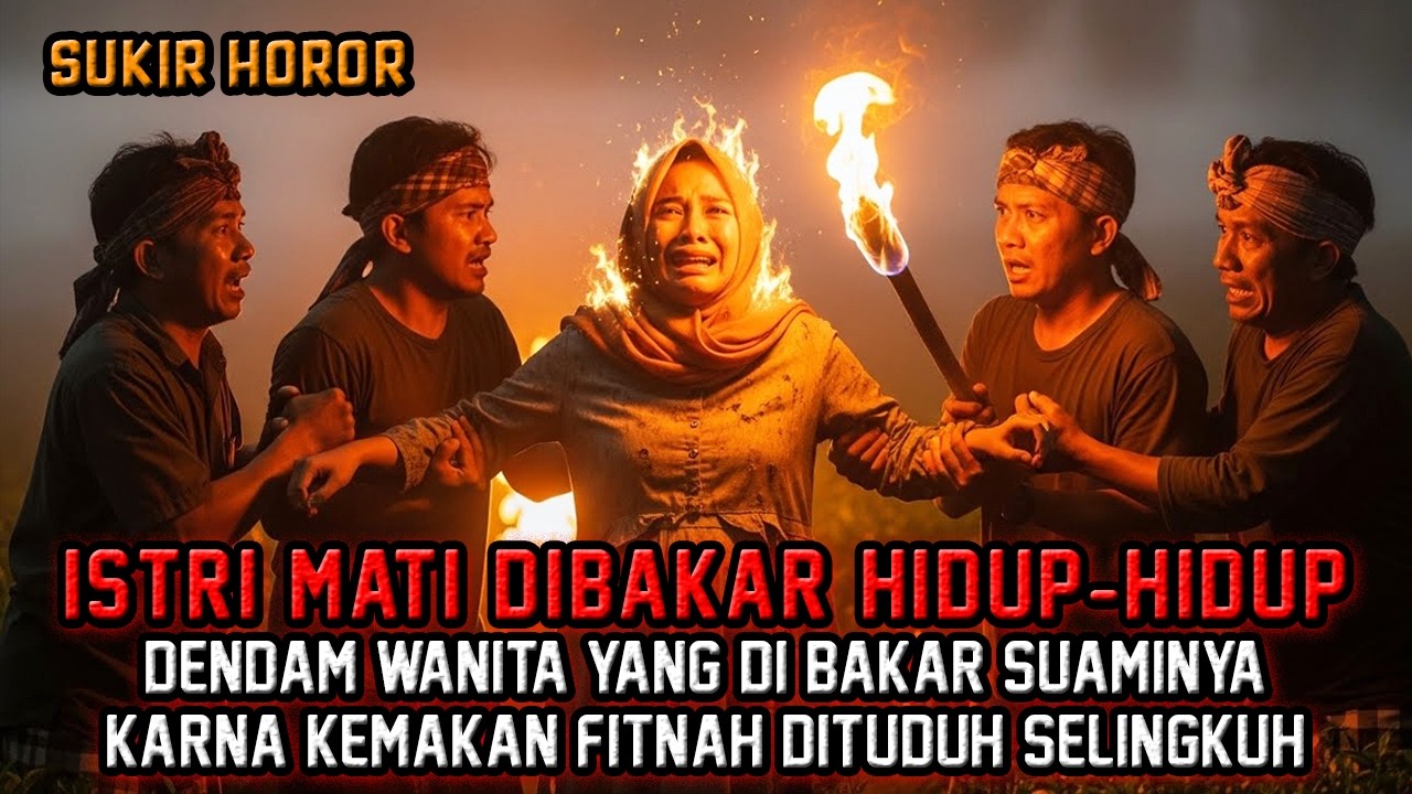 KISAH NYATA HOROR: ARWAH WANITA YANG DIBAKR HIDUP-HIDUP KARENA FITNAH SELINGKUH