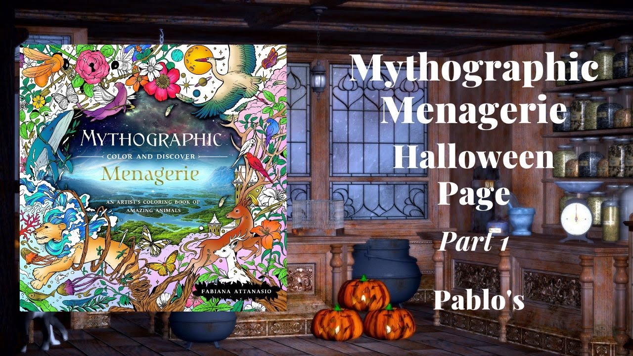 LIVESTREAM| Mythographic Menagerie Halloween Page| Part 1