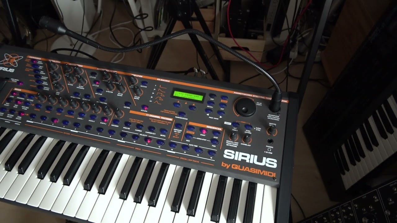 16 Golden Greats parts 9 - 12 Quasimidi Sirius demo songs 17.7.2023
