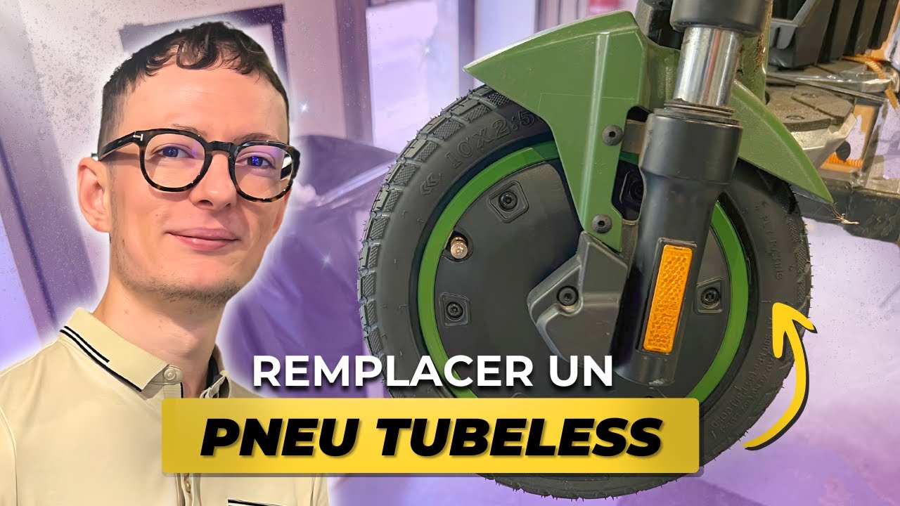 Comment CHANGER un PNEU TUBELESS sur une TROTTINETTE JEEP ? [TUTO COMPLET]
