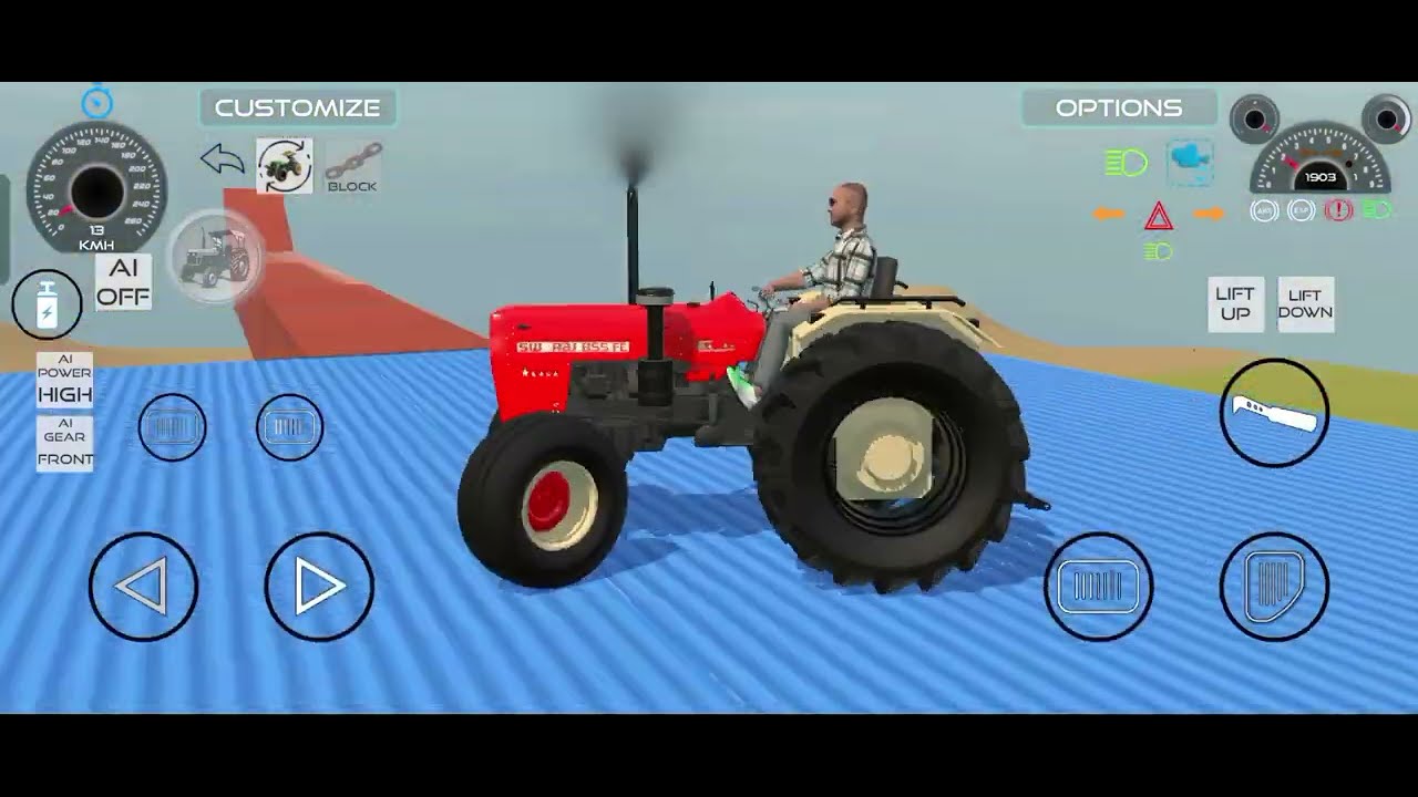 Drive JCB and unloading stone from dumper in game #gameplay #viralvideo #trendingvideo 