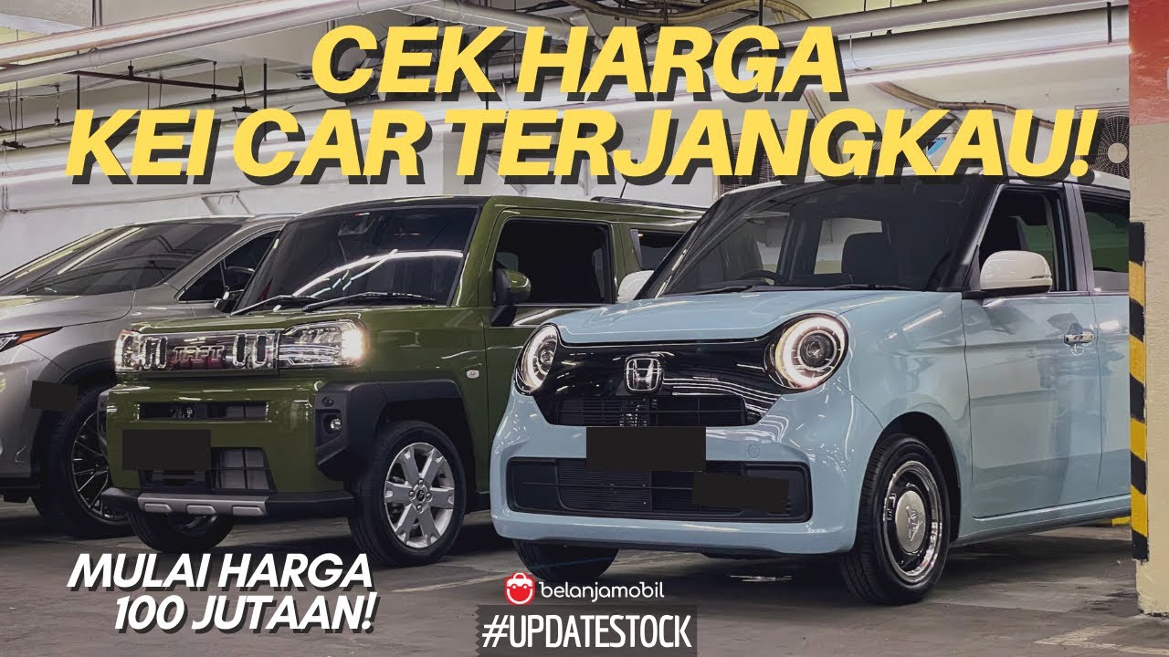 DAIHATSU TAFT REBORN, HONDA N-ONE, SMART FOR TWO LENGKAP! Harga Terjangkau!