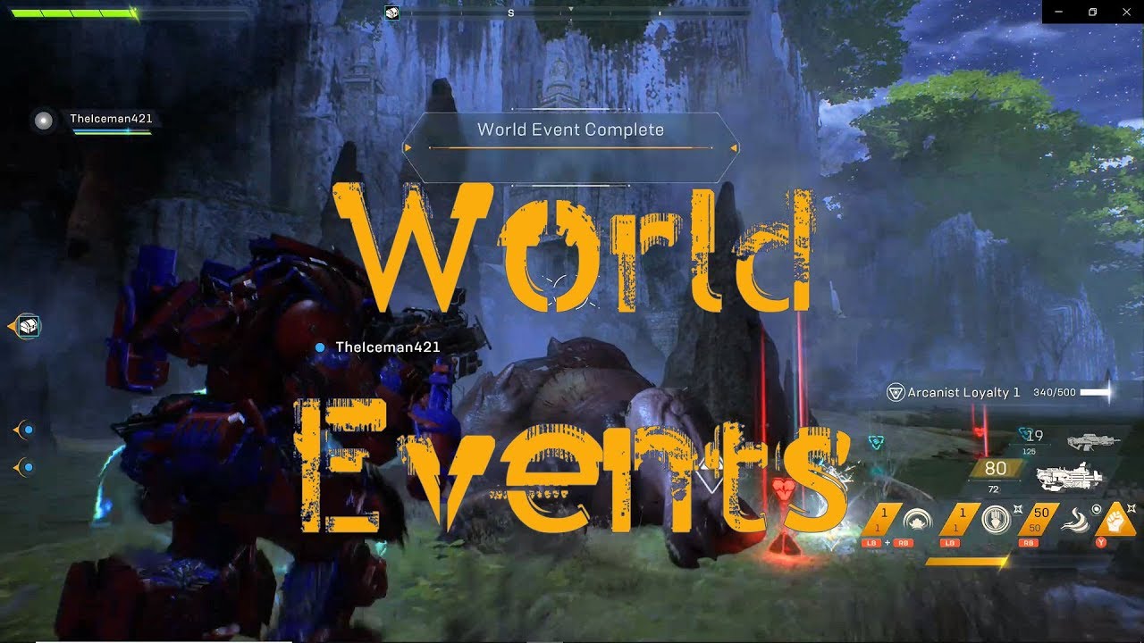 How To Find World Events | Anthem