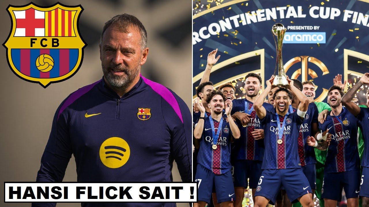 🚨🚨 HANSI FLICK A ENFIN TROUV&Eacute; LA TAUPE DU BARCA ! / LE PSG S'OFFRE LA COUPE INTERCONTINENTAL ! #3515