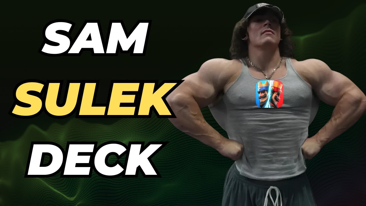 I tried Sam Sulek's Clash Royale Deck...