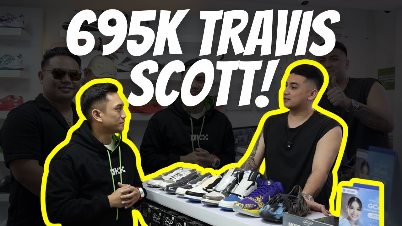 PINAKYAW NATIN ANG TRAVIS SCOTT SHOES SA FLIP PHENOMENAL SOLE! SALAMAT DANE GROSPE!