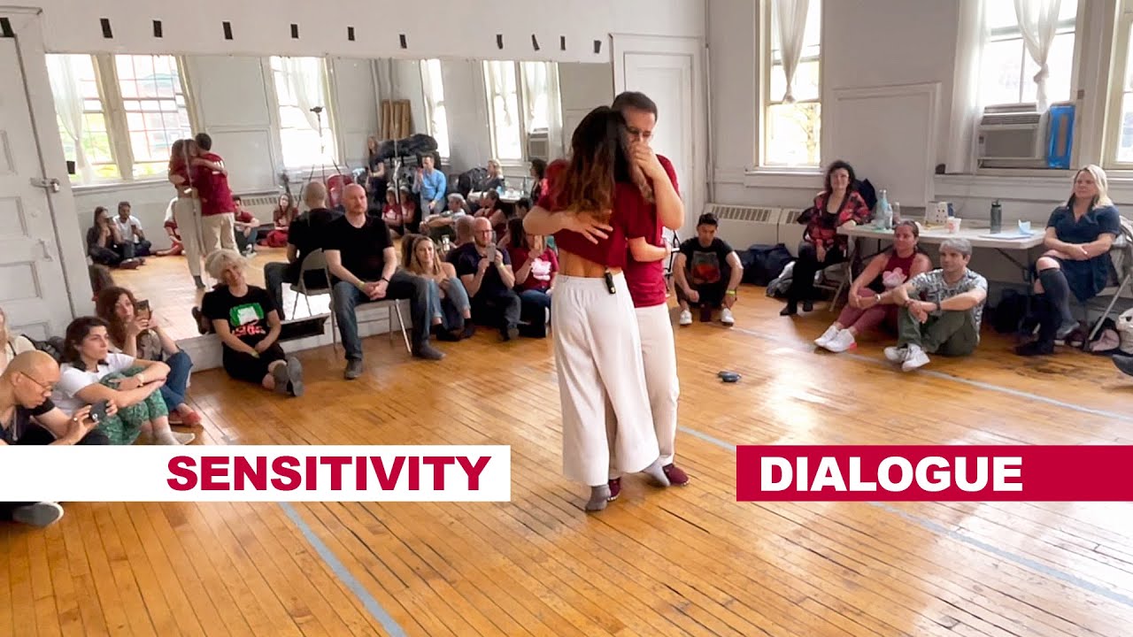 Sensitivity & dialogue workshop demo - Milena Morais & Rafael at Forro New York Weekend (festival)