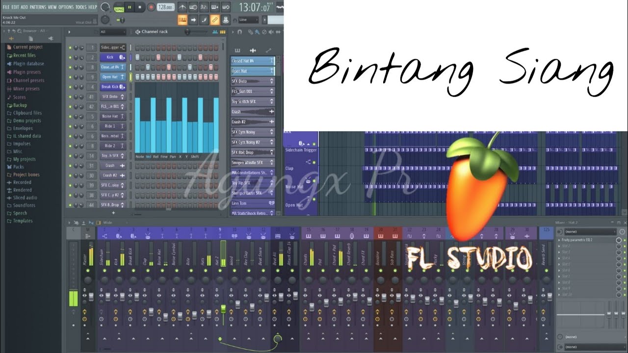 Tabuh Bintang Siang Semar Pegulingan FL Studio 20