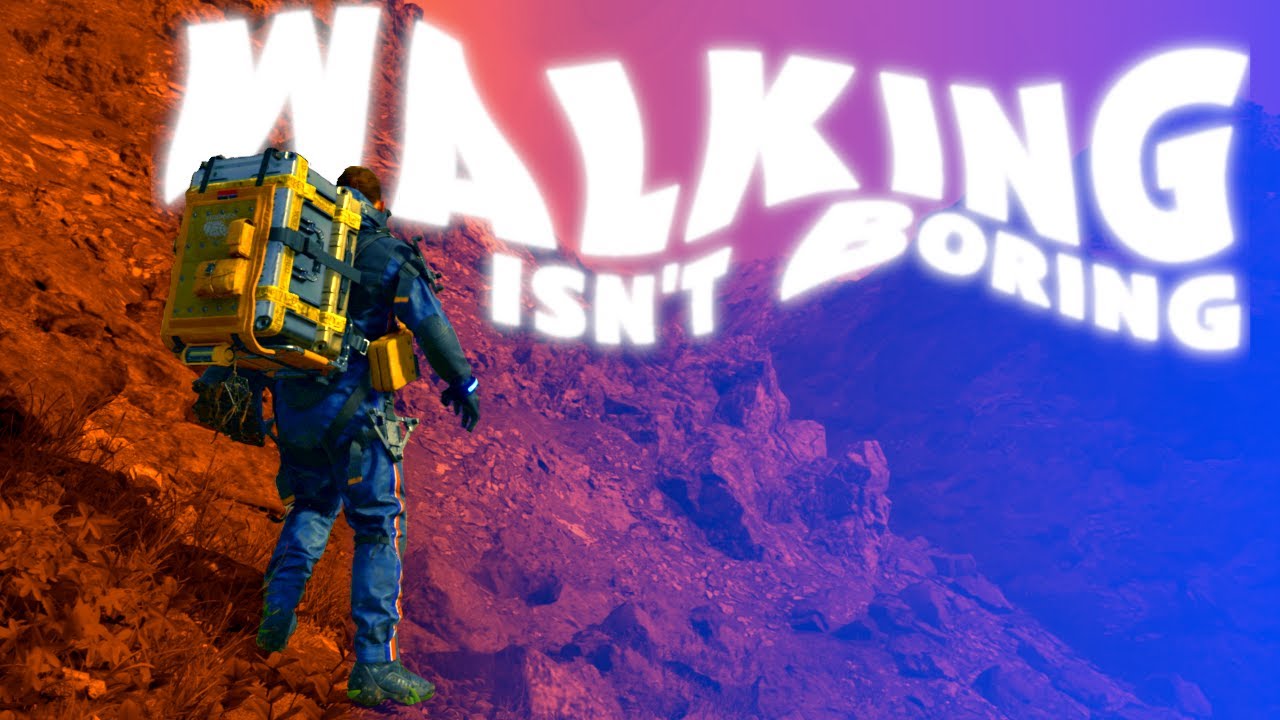 Does Walking in Video Games Have to Be Boring? | Video Essay on Death Stranding, The Pathless