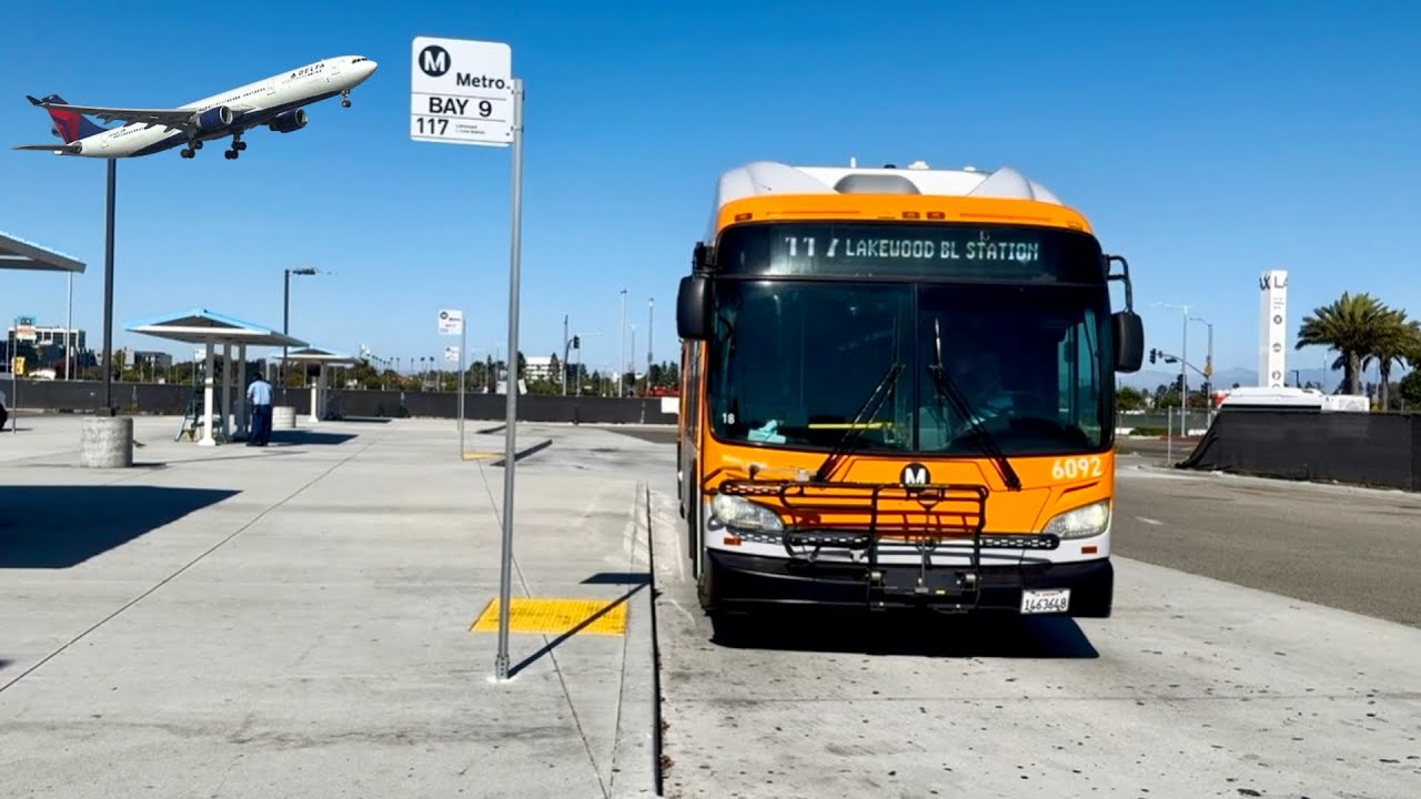 LAX City Bus Center Public Bus Compilation - Feat. LA Metro, Big Blue Bus, & More!