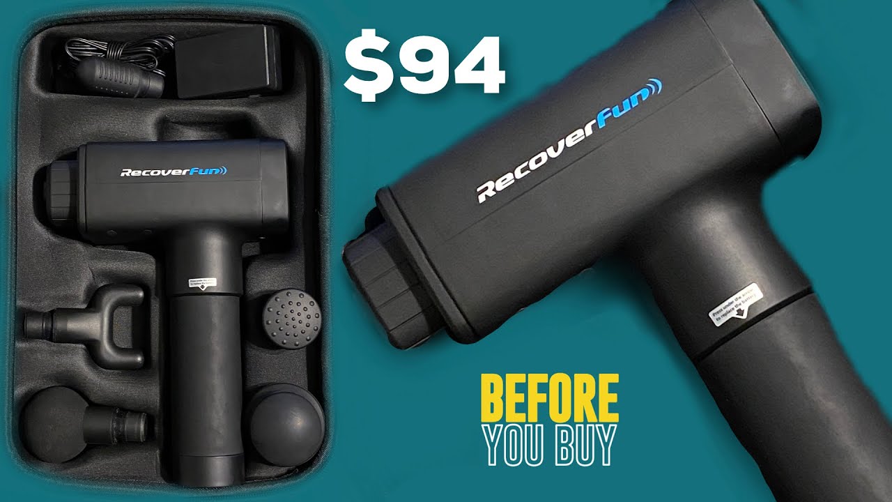 Best Massage Gun Under $100! Recover Fun Massage Gun Review - Only $94 with code!