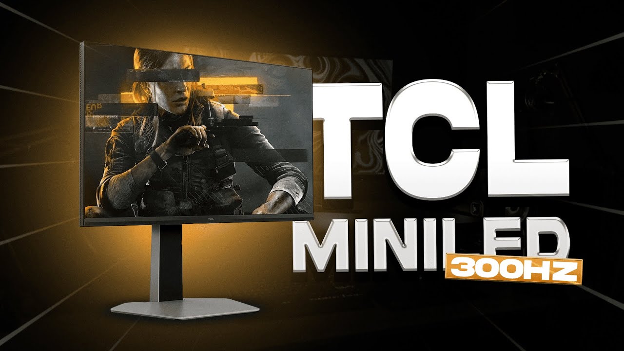 COMPREI E TESTEI O MONITOR GAMER MAIS HYPADO!! - UNBOXING E REVIEW TCL MINILED 300HZ