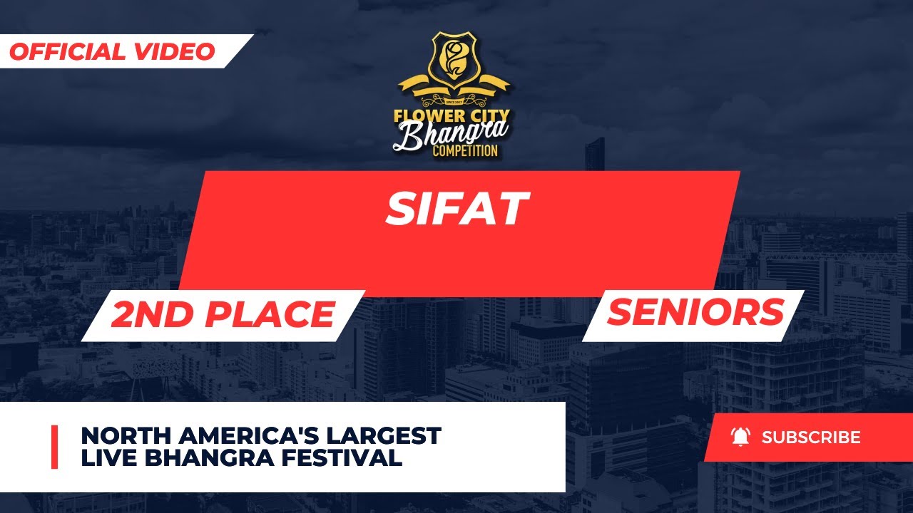 SIFAT ||  2nd Place || Flower City Bhangra || Official Video