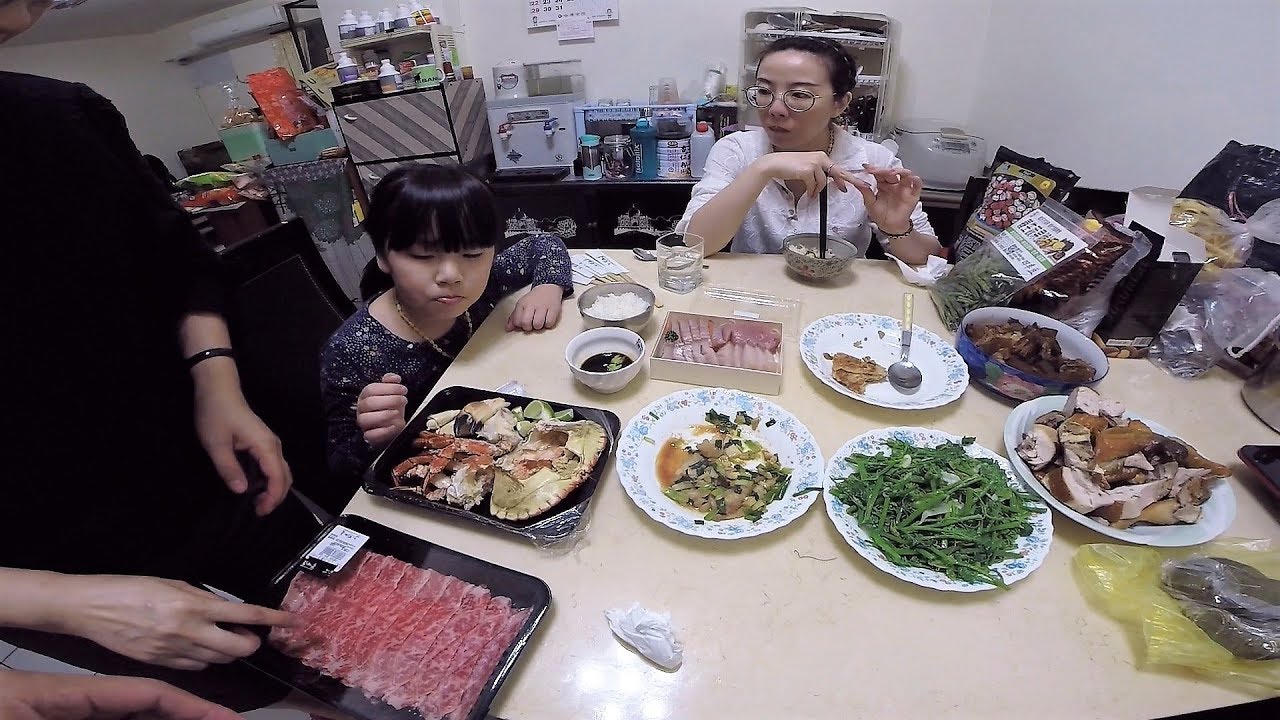 寶貝日記 叔公家吃飯 大家一起宅在家 隨手拍 GOPR2336