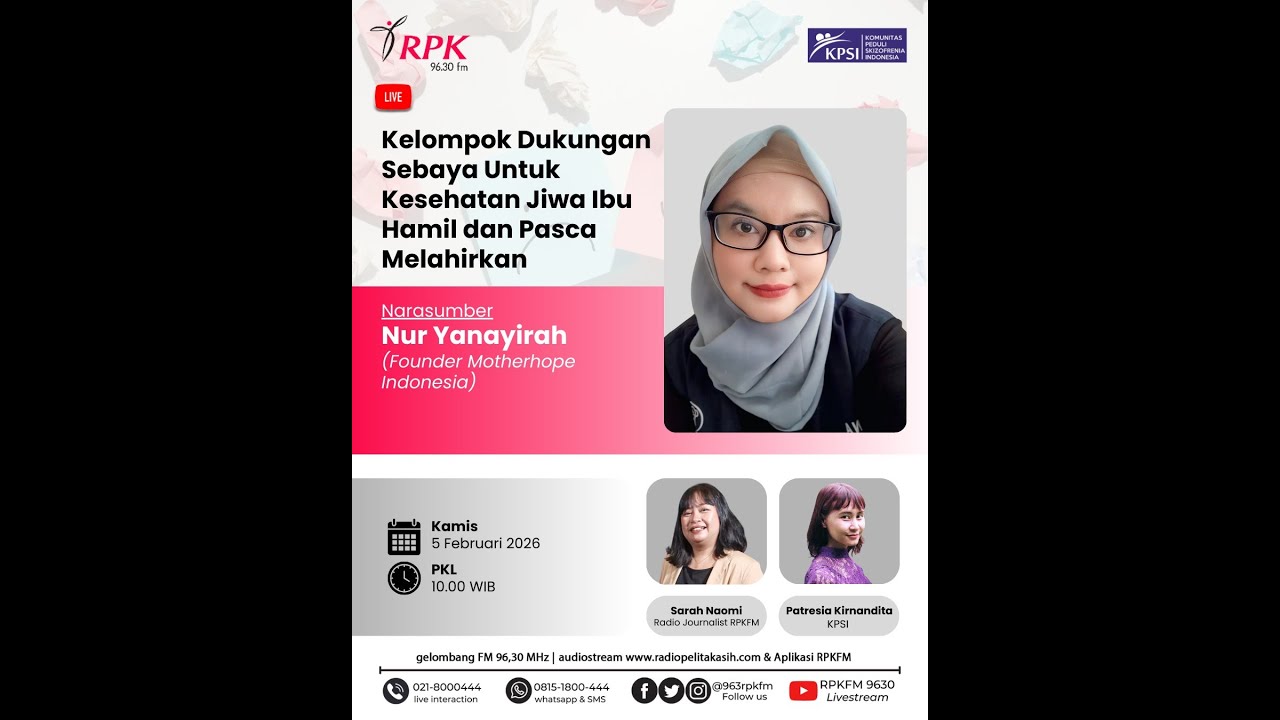 KESEHATAN JIWA IBU HAMIL & PASCA MELAHIRKAN | KPSI | GOOD MORNING  | KAMIS, 05/02/2026