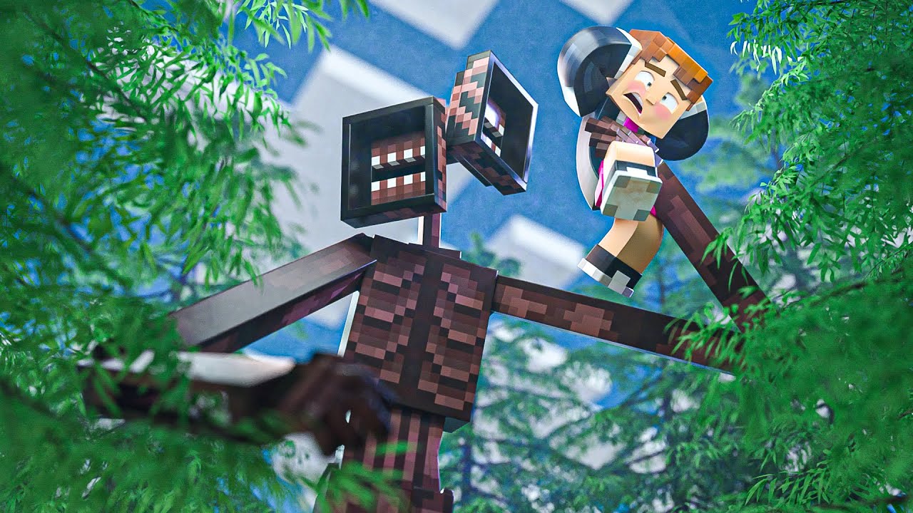 SIREN HEAD APARACEU NO MINECRAFT !! ( TREVOR HENDERSON ) AVENTURA COM MODS