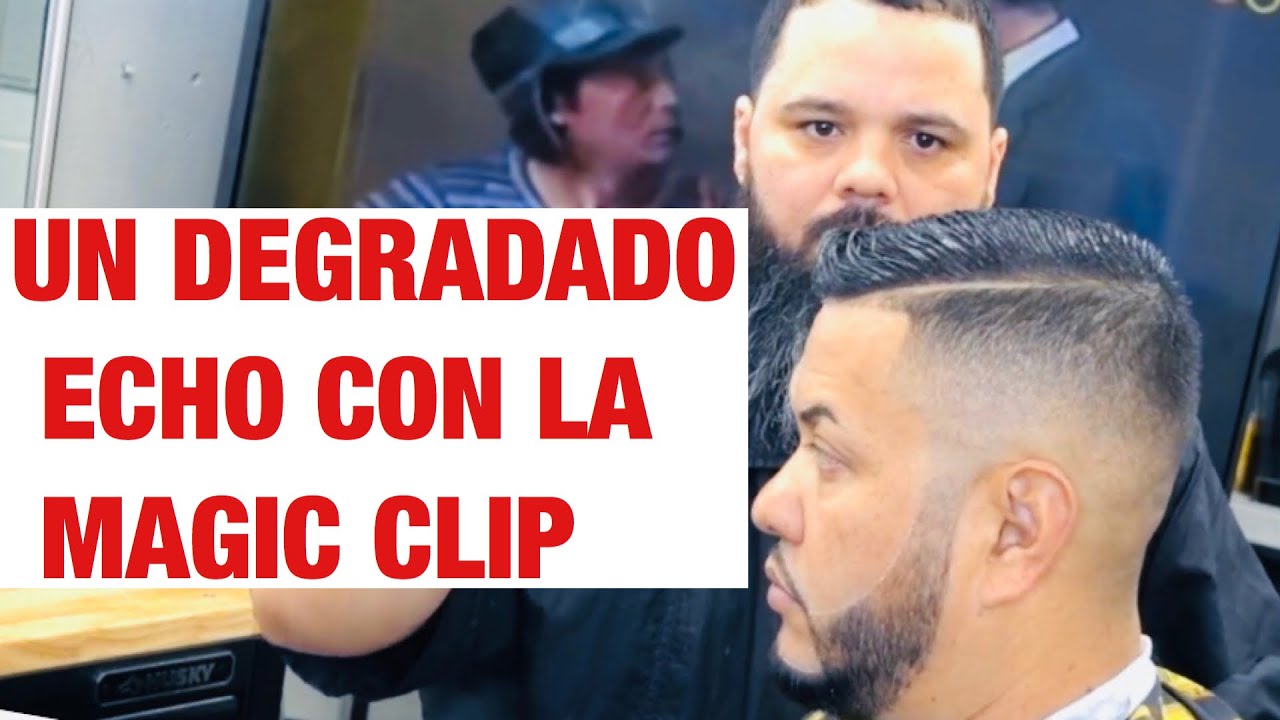 СОЗДАНИЕ ГРАДИЕНТА С ПОМОЩЬЮ MAGIC CLIP И ANDIS GTX