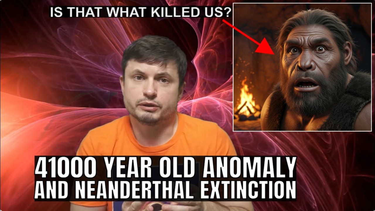 Neanderthals Extinction and the Magnetic Anomaly 41000 Years Ago