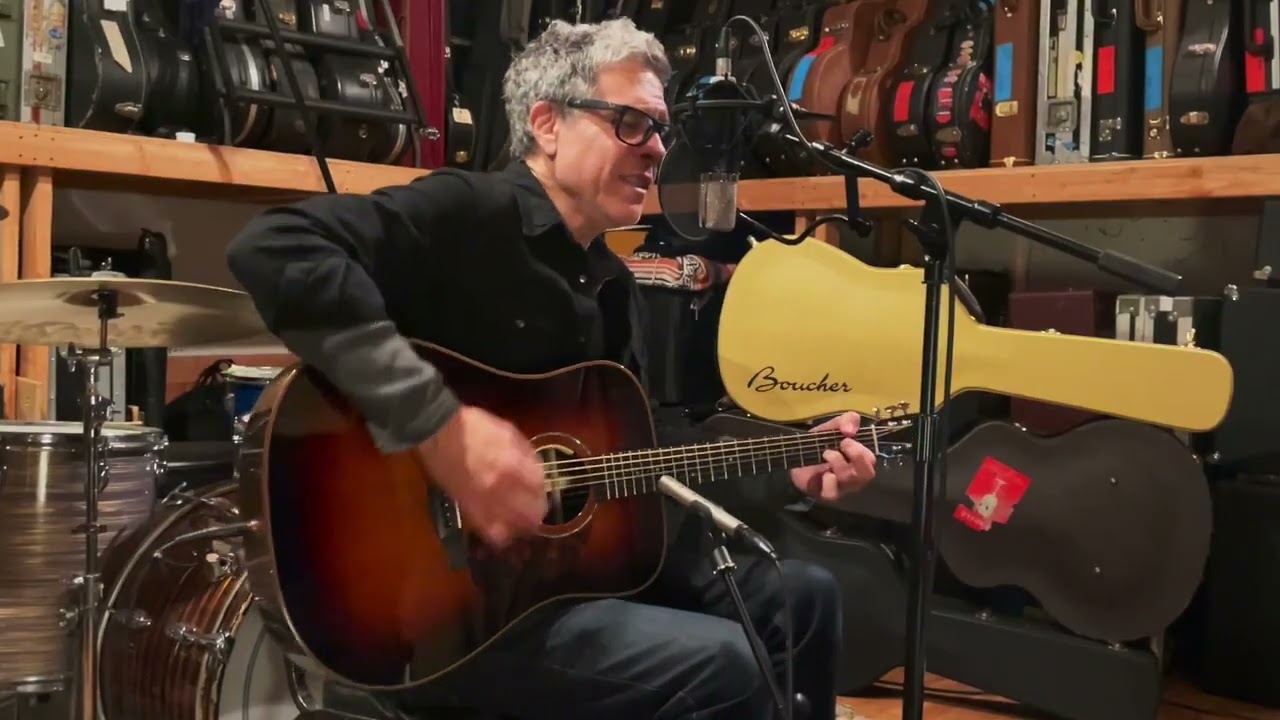 Boucher SG-52-BMV Studio Goose Dreadnought ‘’Needle and the Damage Done’’ cover by Jason Orme