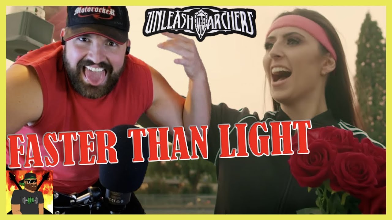 Why Do They Always Die?! | UNLEASH THE ARCHERS - Faster Than Light (Official Video) | REACTION