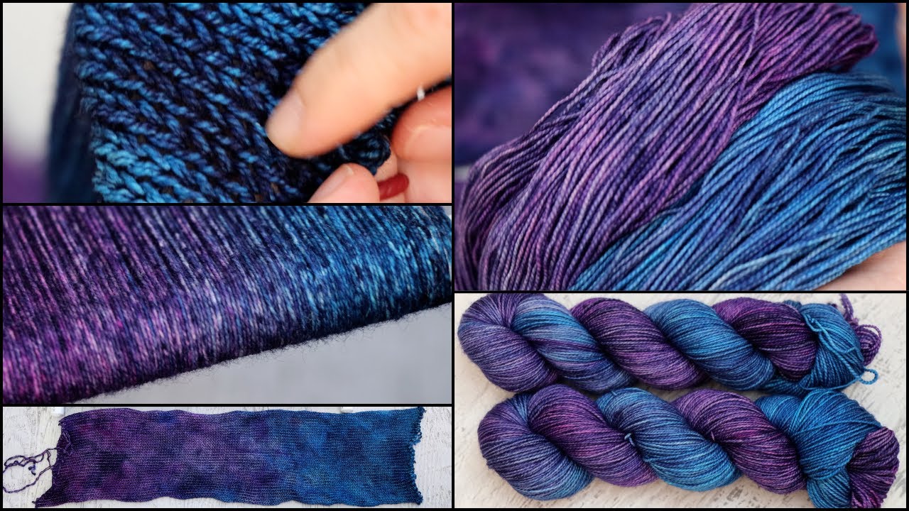 Will Sock Blanks Glaze? Glazing Sock Blanks & Yarn The Same Colorway (Dyepot Weekly 616)