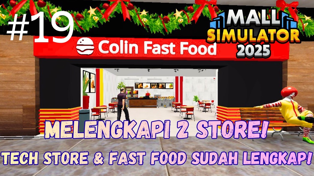 Total 7 Store di Colin Pluit Mall Sudah Beroperasi dengan Sempurna!! - Mall Simulator - Part 19