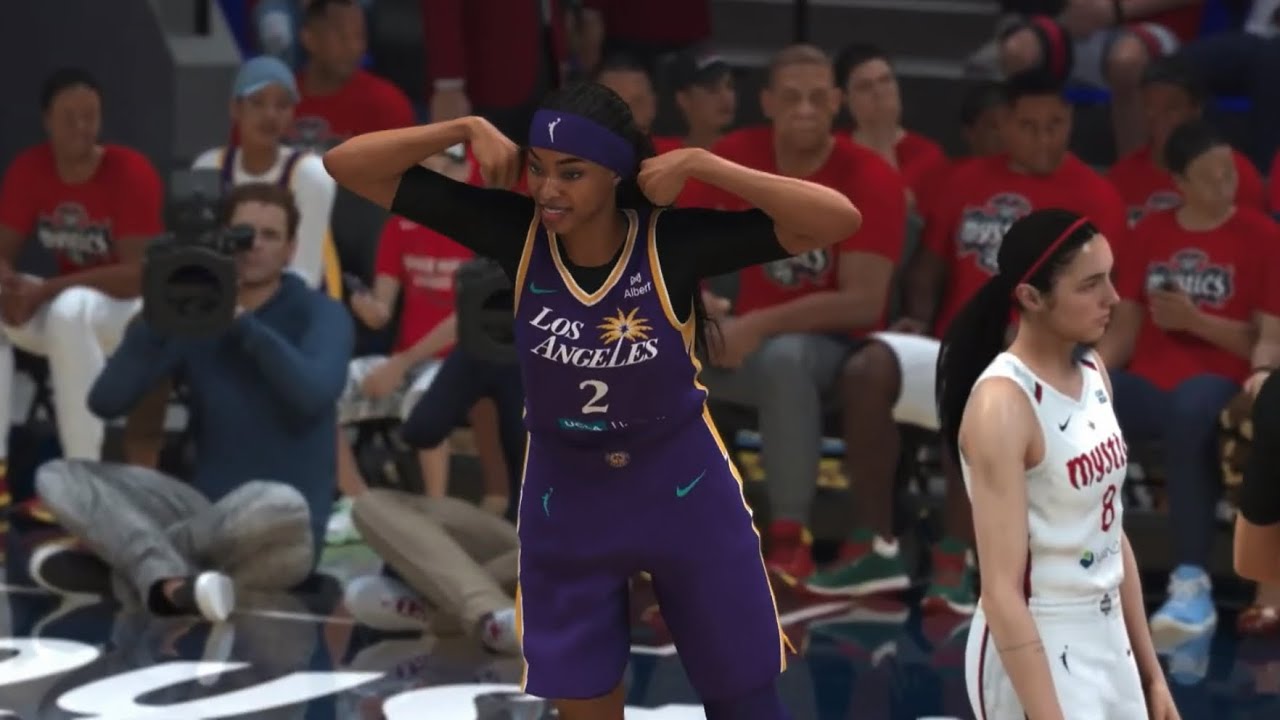 The W 5 Semifinals Los Angeles Sparks vs Washignton Mystics