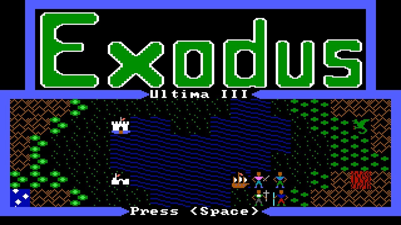 Ultima III: Exodus (PC/DOS) 1983, Origin Systems