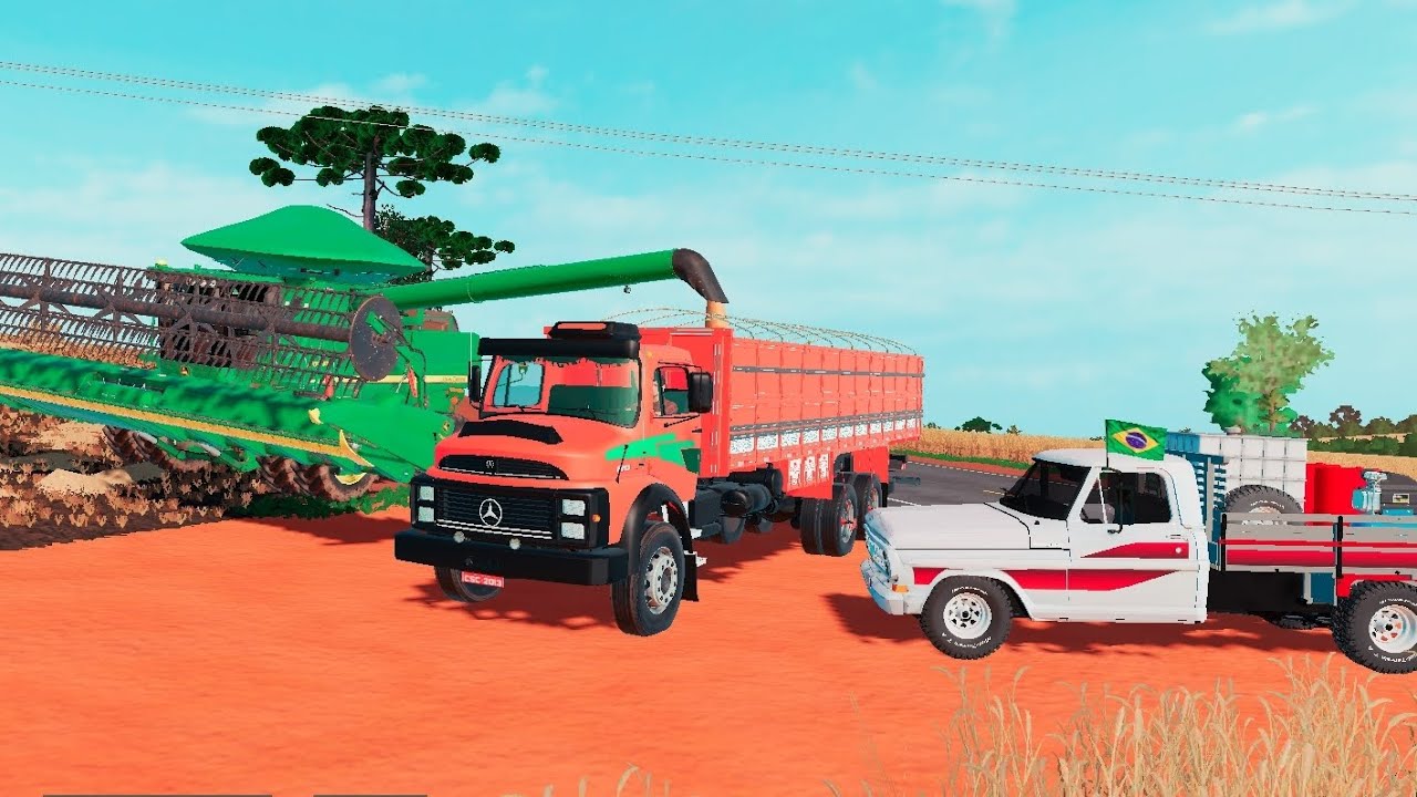 FS20 COLHEITA DO TRIGO//MAPA ARAUCÁRIA//LINK NOS COMENTÁRIOS 