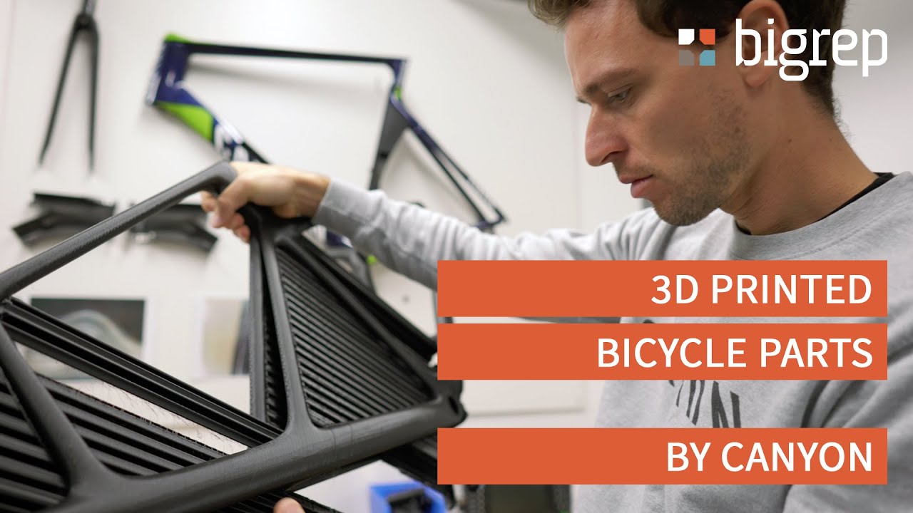 Детали велосипедов, напечатанные на 3D-принтере в Canyon