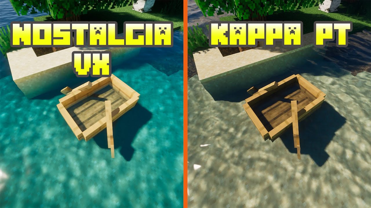 Nostalgia VX vs Kappa PT | Shader Comparison