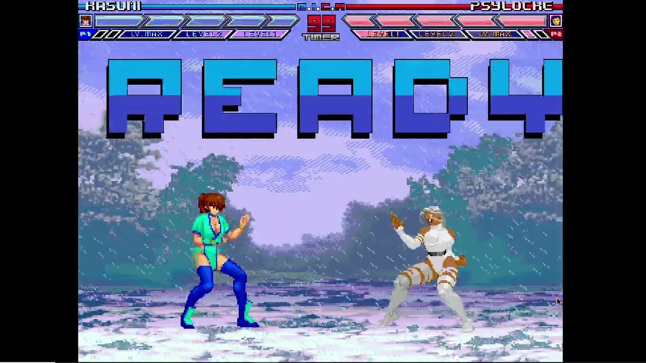Karane MUGEN Battle #365: Kasumi vs Psylocke