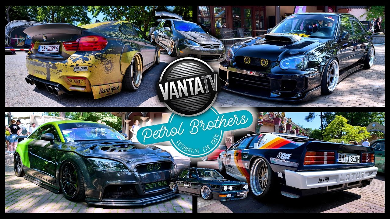 Cars & Rides 2025 | STANCED, Bagged & Widebody Builds at Bobbejaanland Belgium with Petrol Brothers!