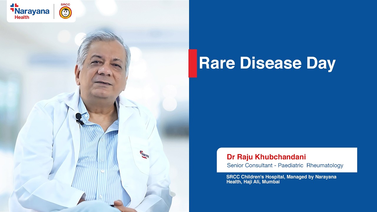 Paediatric Rare Diseases in Children: Diagnosis & Care Insights | Dr. Raju Khubchandani