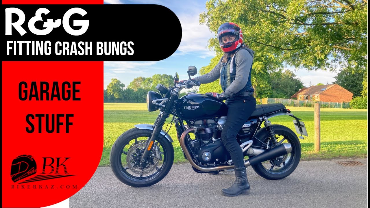 Fitting R&G Crash Protectors to my 2020 Triumph Speed Twin