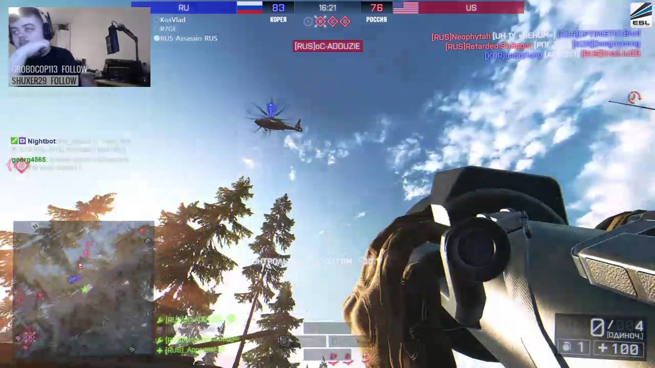 Battlefield 4 - ESL - Россия vs Корея -  Завод (2 часть)