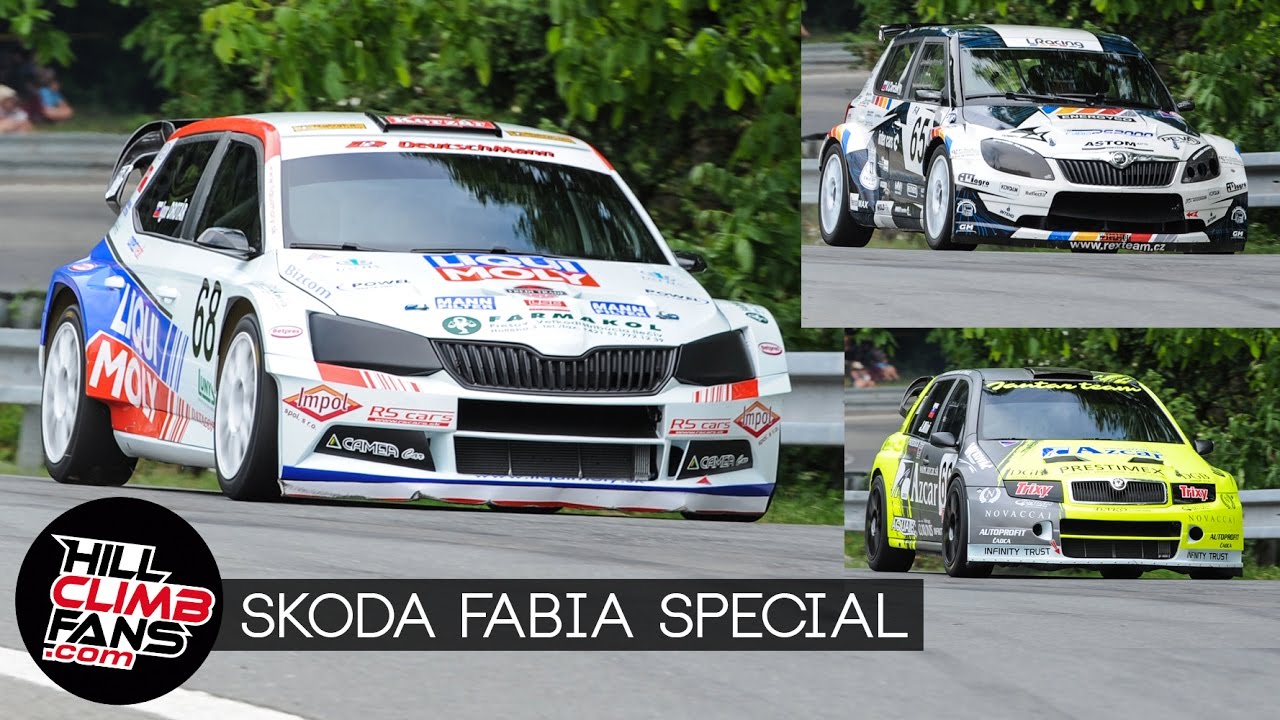 Skoda Fabia Monster Special | Hill Climb Sternberk 2016