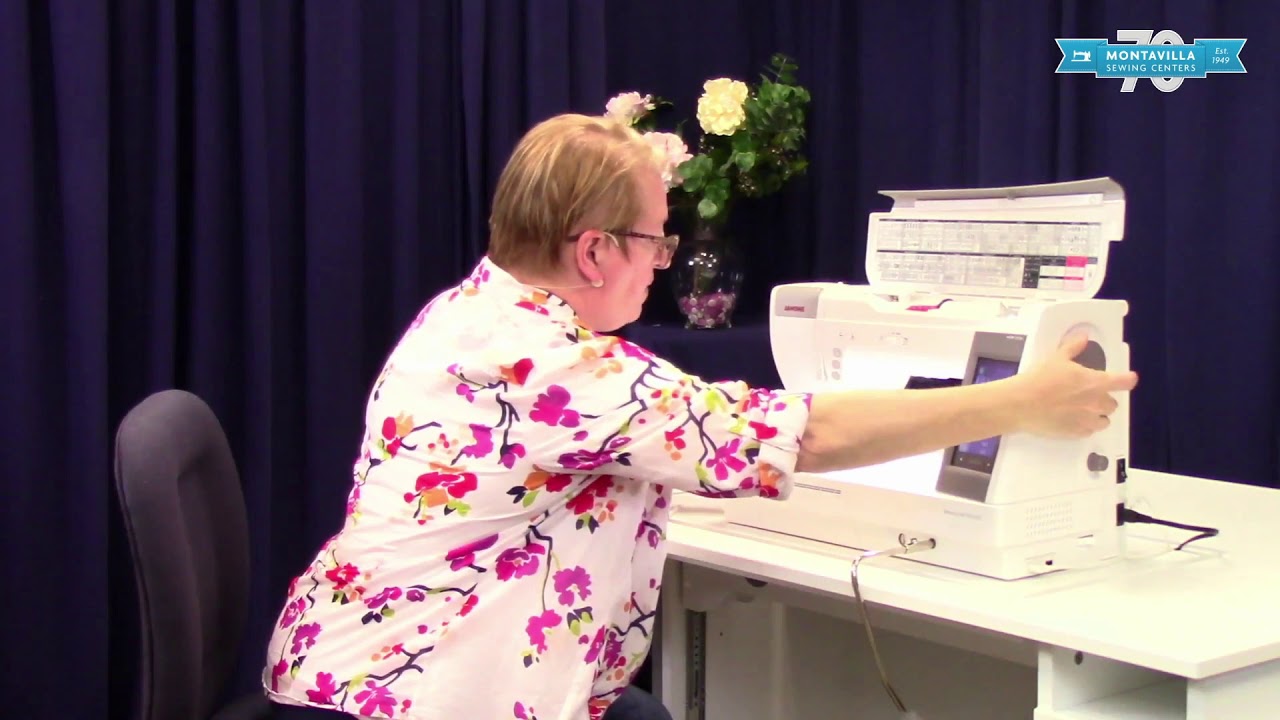 Janome Horizon 9400 & 9450 AcuFeed Flex System Tutorial - Montavilla Sewing