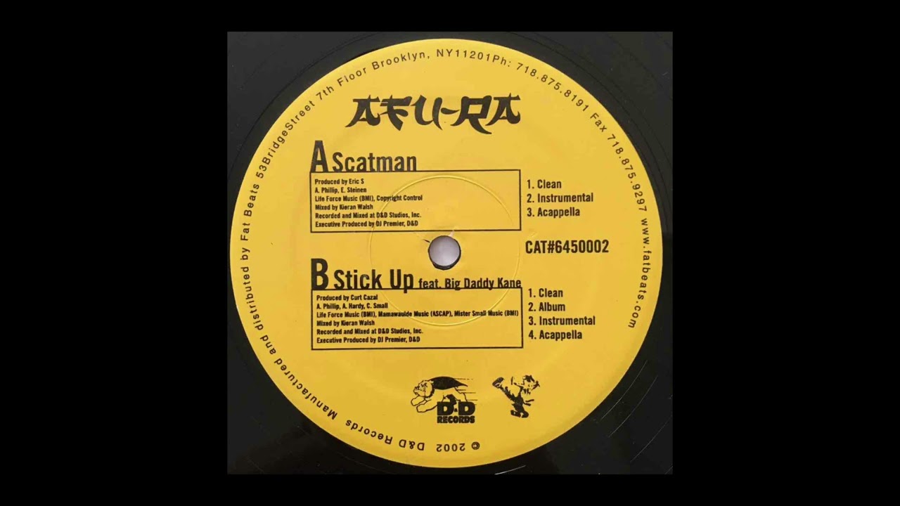 Afu-Ra - Scatman (Acapella)