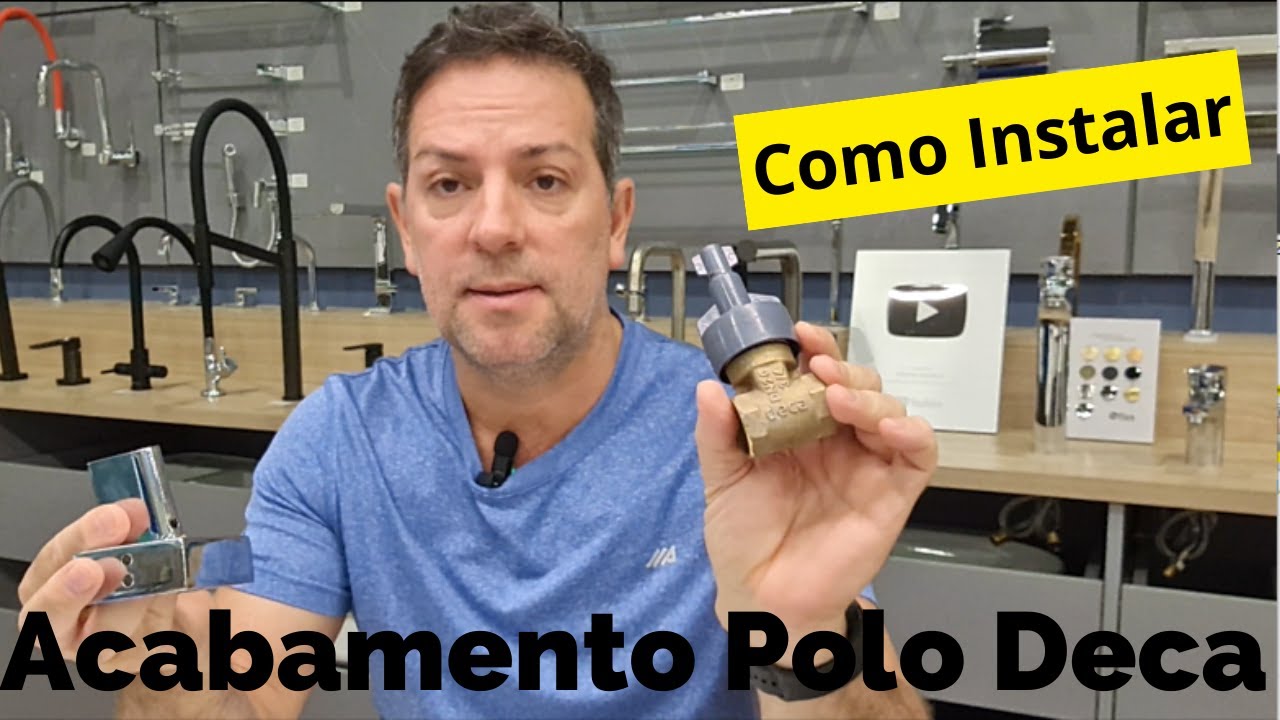 Como Instalar acabamento polo em registro de gaveta deca #deca #tutorial #diy