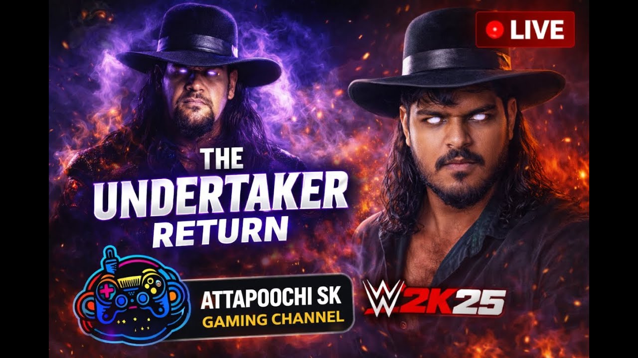 🔴 THE DEADMAN IS BACK 💀 | WWE 2K25 LIVE | WWE Gameplay 🎯 #wwe2k25 #wwelive #tamilgaming #shorts