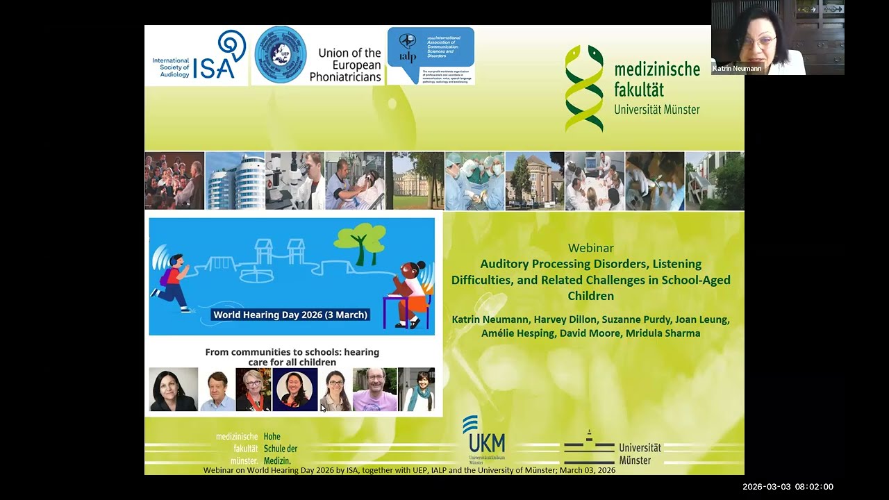 World Hearing Day Webinar (2026)