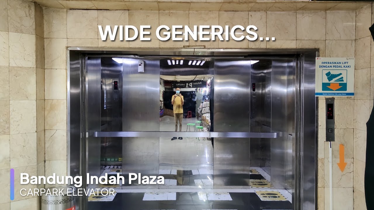 Wide Pillar Elevator - Bandung Indah Plaza (Carpark)